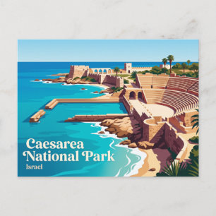 Caesarea-Nationalpark Israel Postkarte