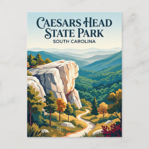 Caesars Head State Park South Carolina Postkarte