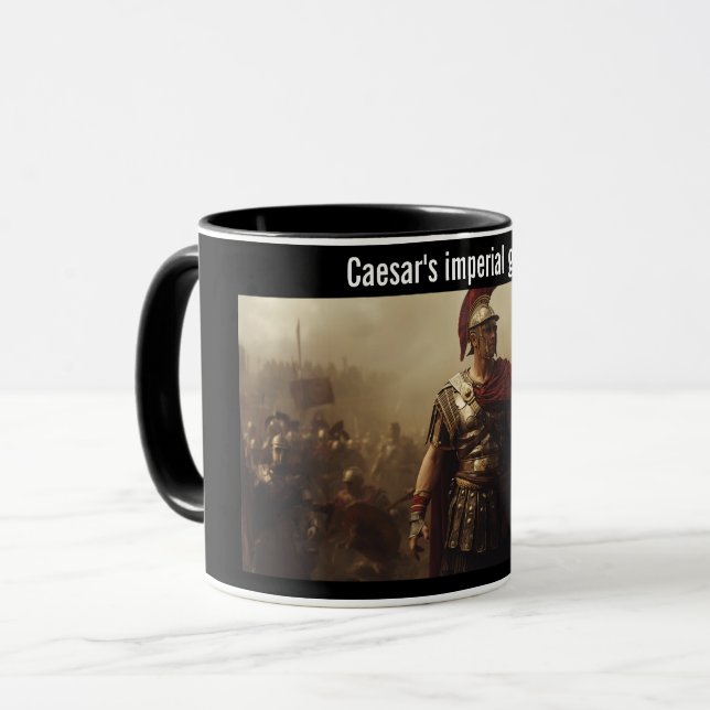 Caesar's imperial glory black tasse (Vorderseite Links)