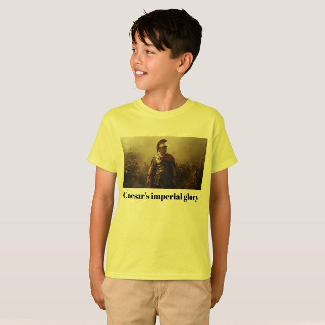 Caesar's imperial glory yellow T-Shirt (Vorne ganz)