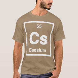 Caesium - CS - Periodischer Elementkatalog - Wisse T-Shirt