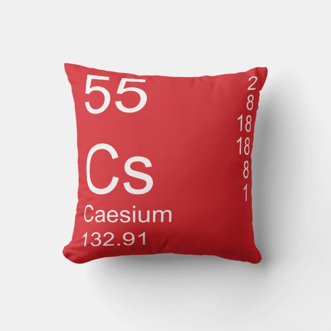 Caesium Kissen (Vorderseite)