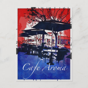 Café Aroma Piazza della Riforma Postkarte