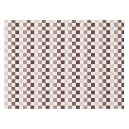 Cafe Au Lait checkerboard pattern Tischdecke