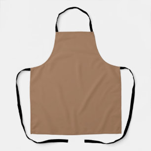 Café au lait (einfarbig)  schürze