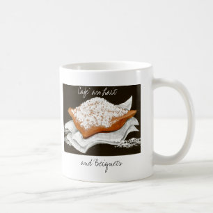 Cafe Au Lait und Beignets Tasse
