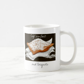 Cafe Au Lait und Beignets Tasse