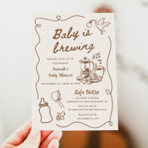 Café-Baby wird gemixt - Babyparty