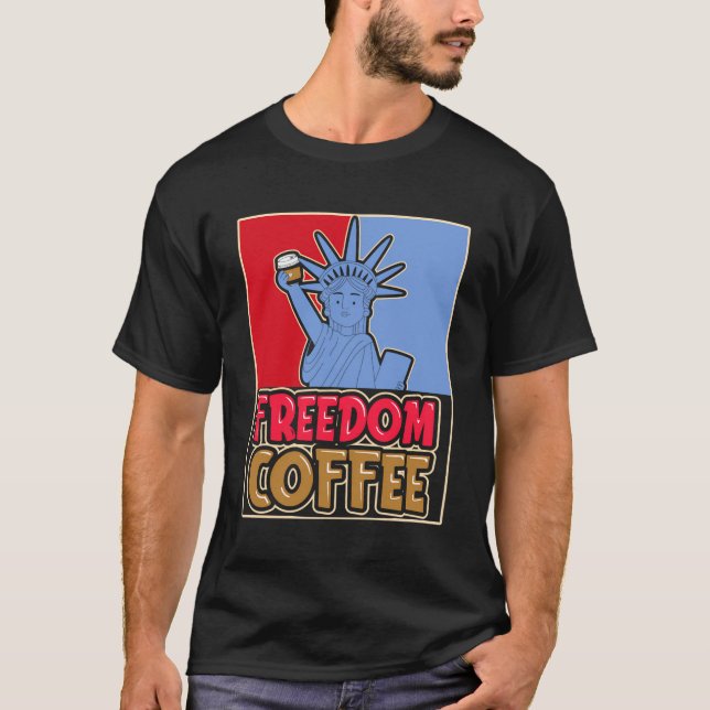 Café Barista Roaster - Kaffee 4th of T-Shirt (Vorderseite)