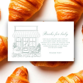 Cafe Bebe Bücher für Baby Begleitkarte