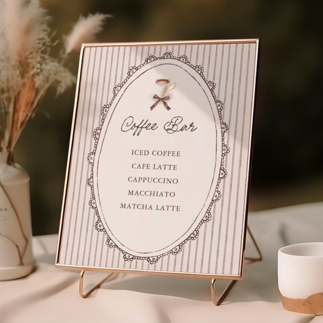 Cafe Bebe Vintage Coffee Bar Poster (Von Creator hochgeladen)