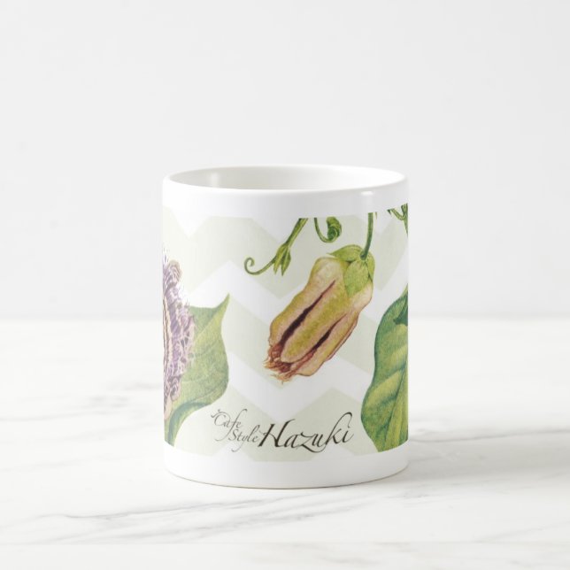 Café-Blumen-Tasse 2 Kaffeetasse (Mittel)