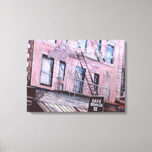 Cafe Borgia Leinwanddruck