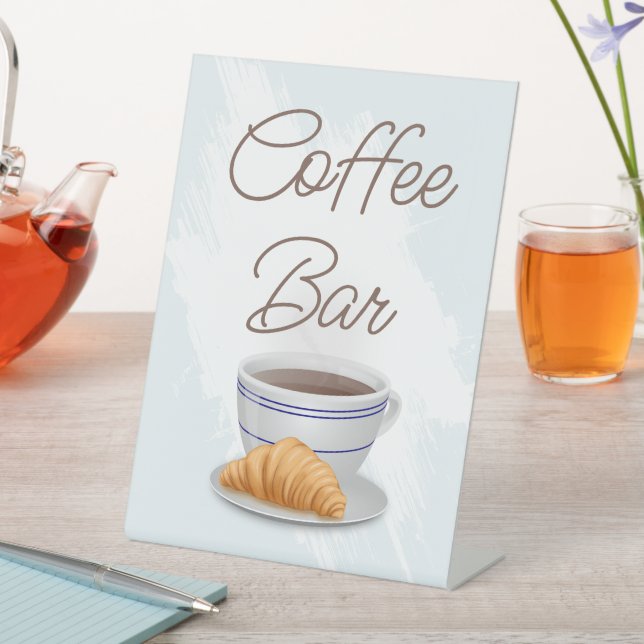 Café Brautparty Sockelschild (In Situ)