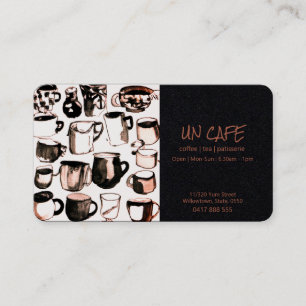 Cafe Business Card Visitenkarte