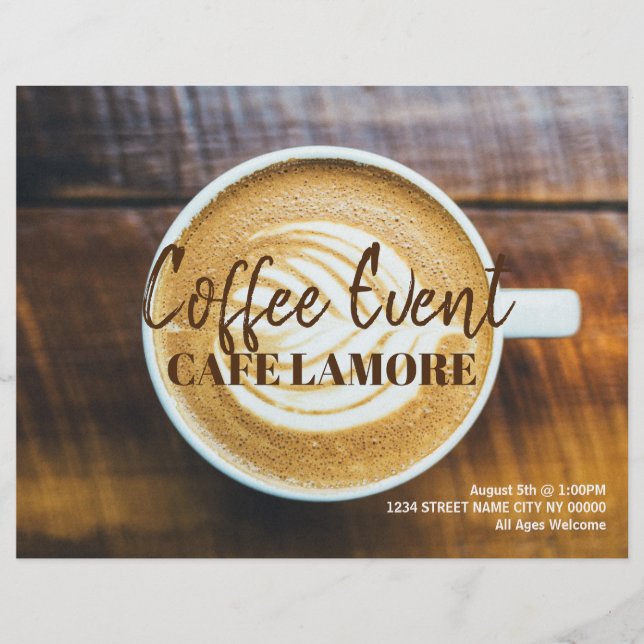 Café Café Café Café Flyer (Vorne)