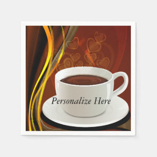 Café Café Kunst Serviette