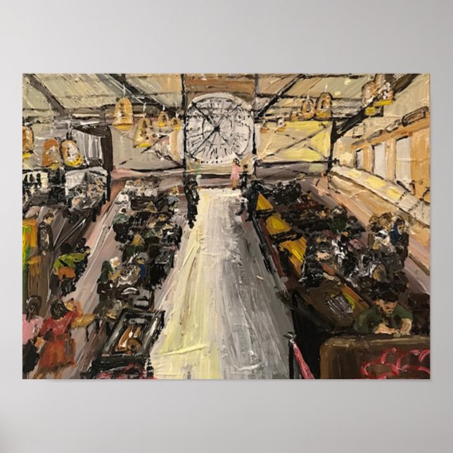 Café Campana in Muse D'Orsay Poster (Vorne)