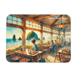 Café Cannon Beach Oregon Magnet