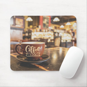 Café Coffee Time Mousepad