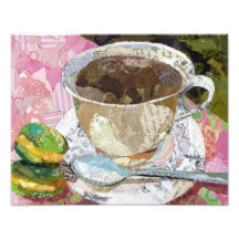 Café Collage Art