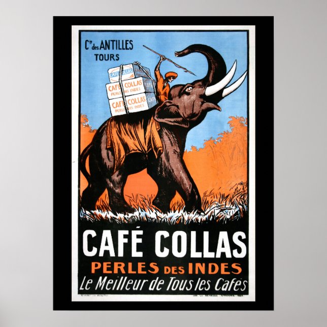Café' Collas Kaffeepender Poster (Vorne)
