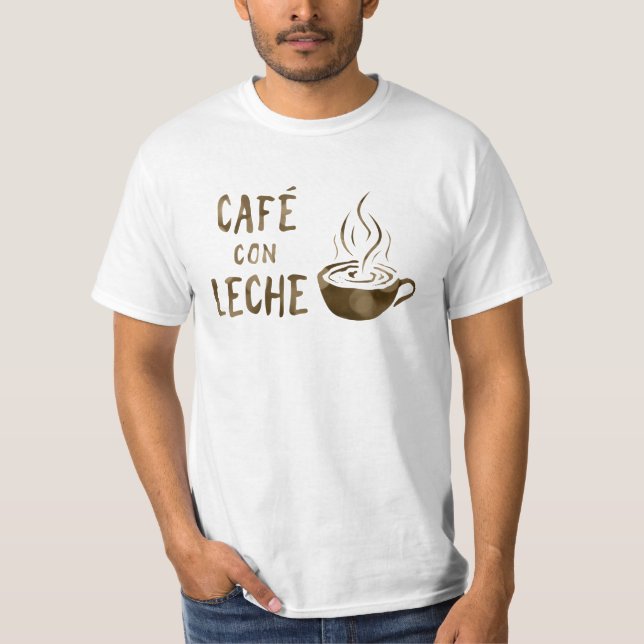 Café con leche bokeh T-Shirt (Vorderseite)