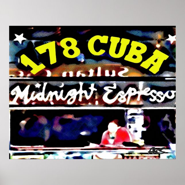 CAFE CON LECHE POSTER (Vorne)