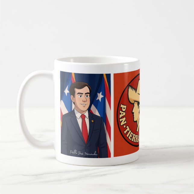 Café con Pablo José  Kaffeetasse (Links)