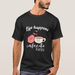 Cafe Conchas Spanischer Wortspiel-Kaffee T-Shirt