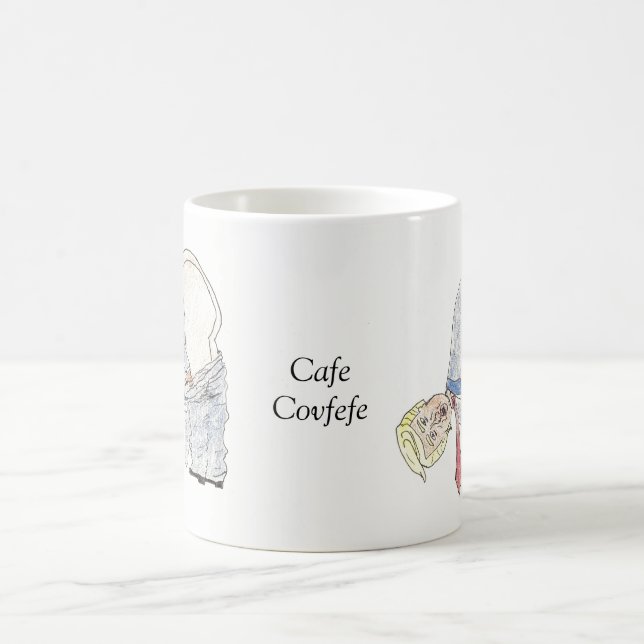 Café Covfefe Kaffeetasse (Mittel)