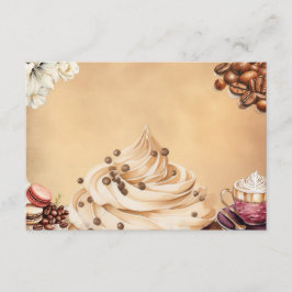 Café Crémeux Blank Recipe Karte