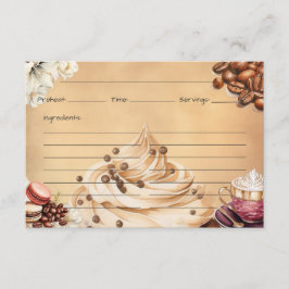 Café Crémeux Rezept Karte