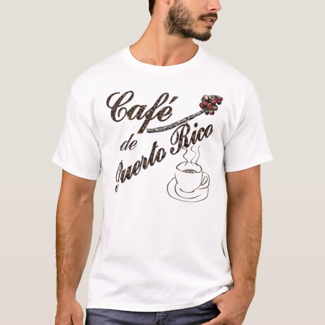Café de Puerto Rico T-Shirt (Vorderseite)