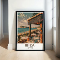 Café del Mar Poster -Café del Mar Ibiza -Ibiza Kun