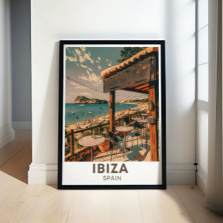 Café del Mar Poster -Café del Mar Ibiza -Ibiza Kun