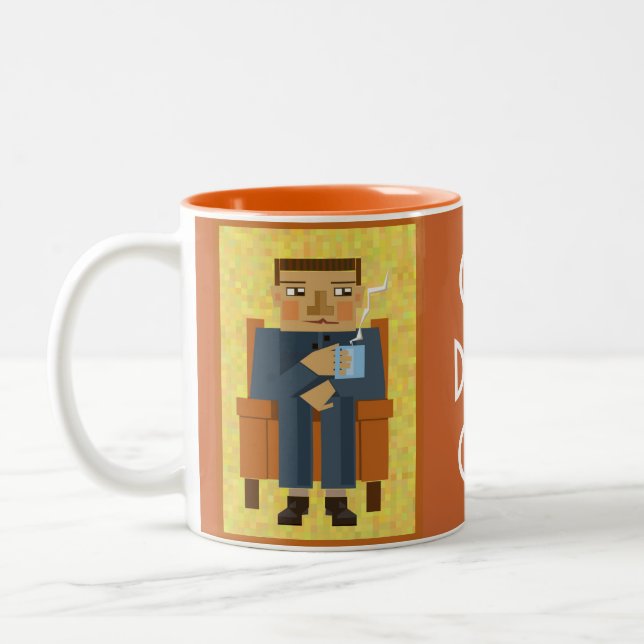 Café della casa zweifarbige tasse (Links)