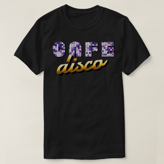 Café Disco T-Shirt (Design vorne)