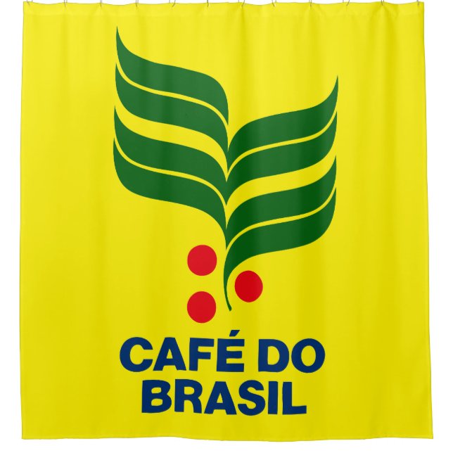CAFE DO BRASIL DUSCHVORHANG (Vorderseite)