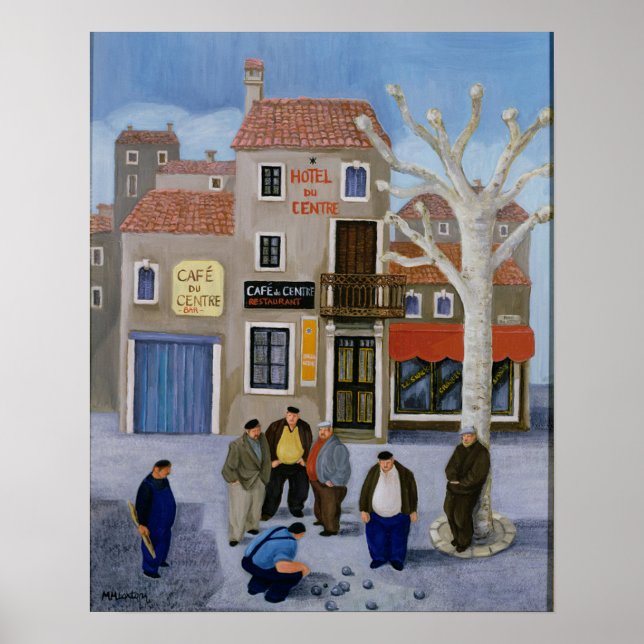 Café du Centre Poster (Vorne)