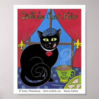 Café du Chat Noir Poster