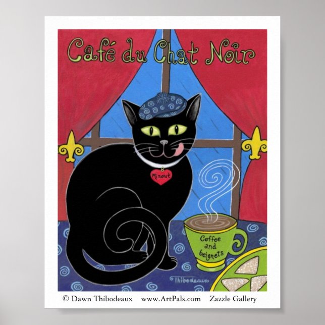 Café du Chat Noir Poster (Vorne)