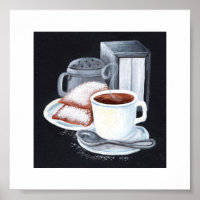 Café du Monde auf Black