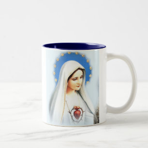 Café Fatima Tasse, groß Zweifarbige Tasse