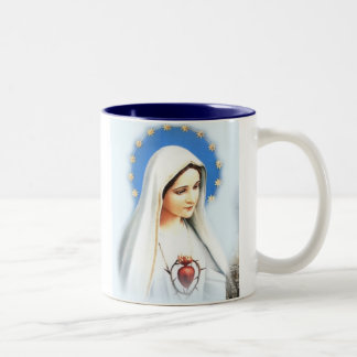 Café Fatima Tasse, groß Zweifarbige Tasse