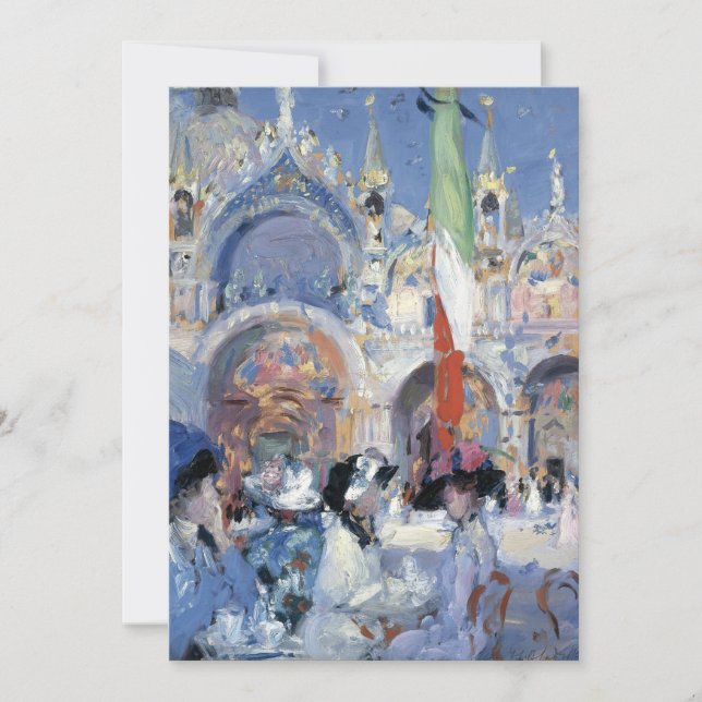 Café Florian, Venedig | Francis Cadell (Vorderseite)