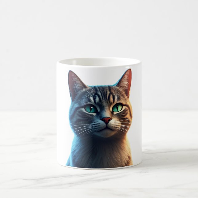 Café, Gatos y Felicidad Kaffeetasse (Mittel)