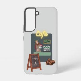 Cafe-Handyhülle Samsung Galaxy Hülle