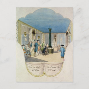 Café im Keller des Palais-Royal Postkarte