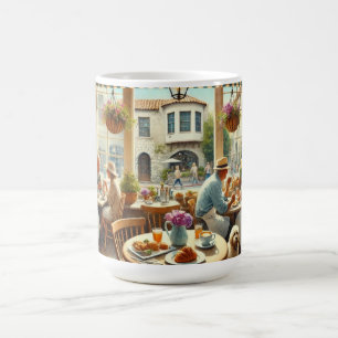 Café in Carmel am Meer Kaffeetasse